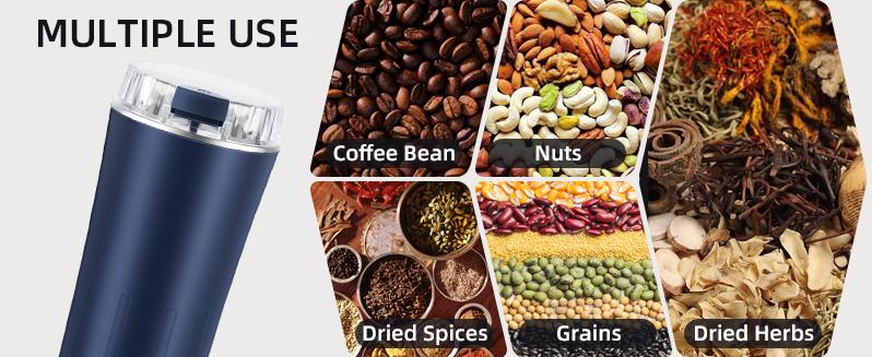 300W Electric Coffee Grinder for Fast Grinding—Perfect for Beans, Spices, Nuts & More. Compact and portable, this ultra-fine powder grinder doubles as a food processor and mixer for all your kitchen needs. Multi-Function Grinding Tlools