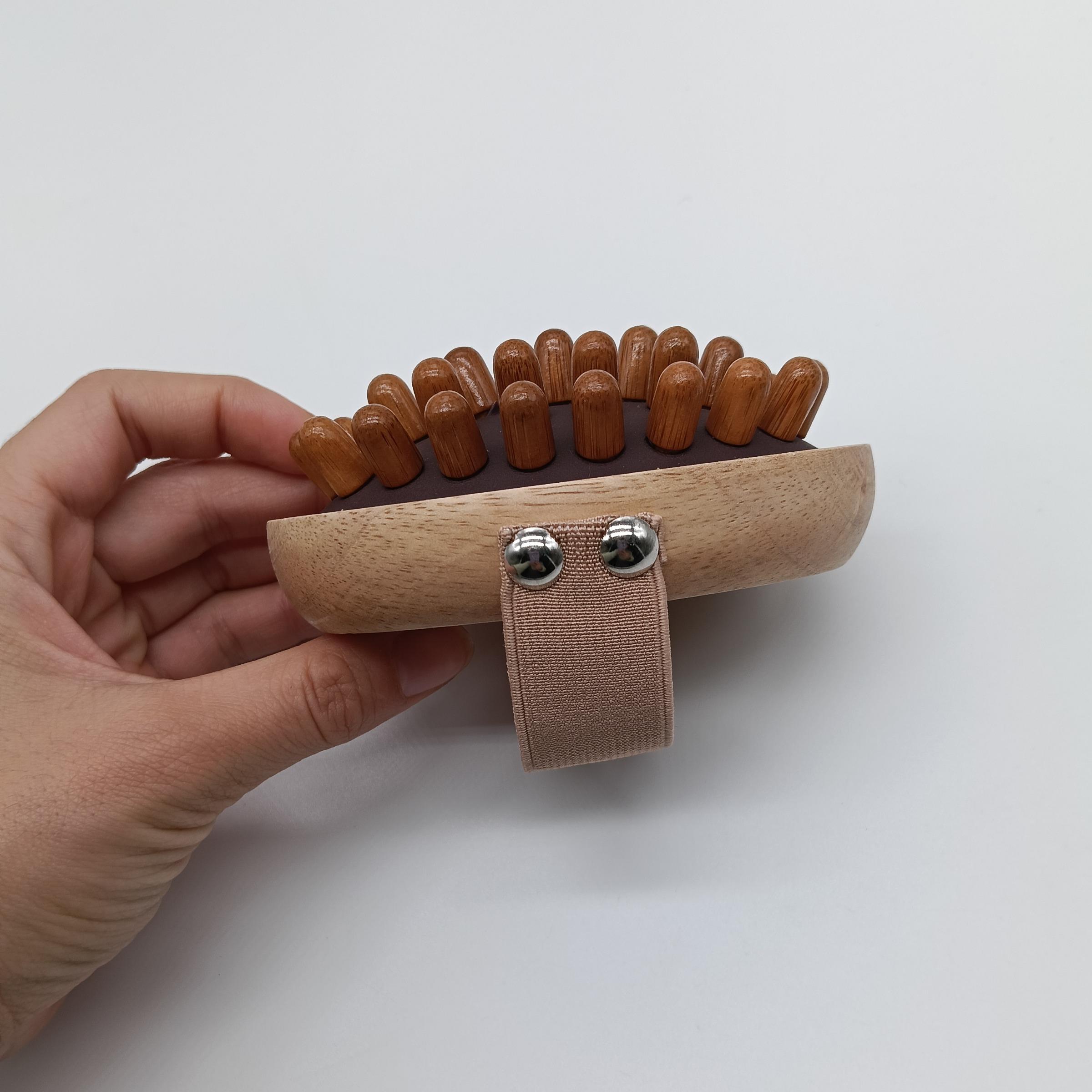 Wooden Massage Comb Body Meridian Brush, Relaxes and Slims Belly, Home and Outdoor Use, Shape and Tone Your Body Anytime