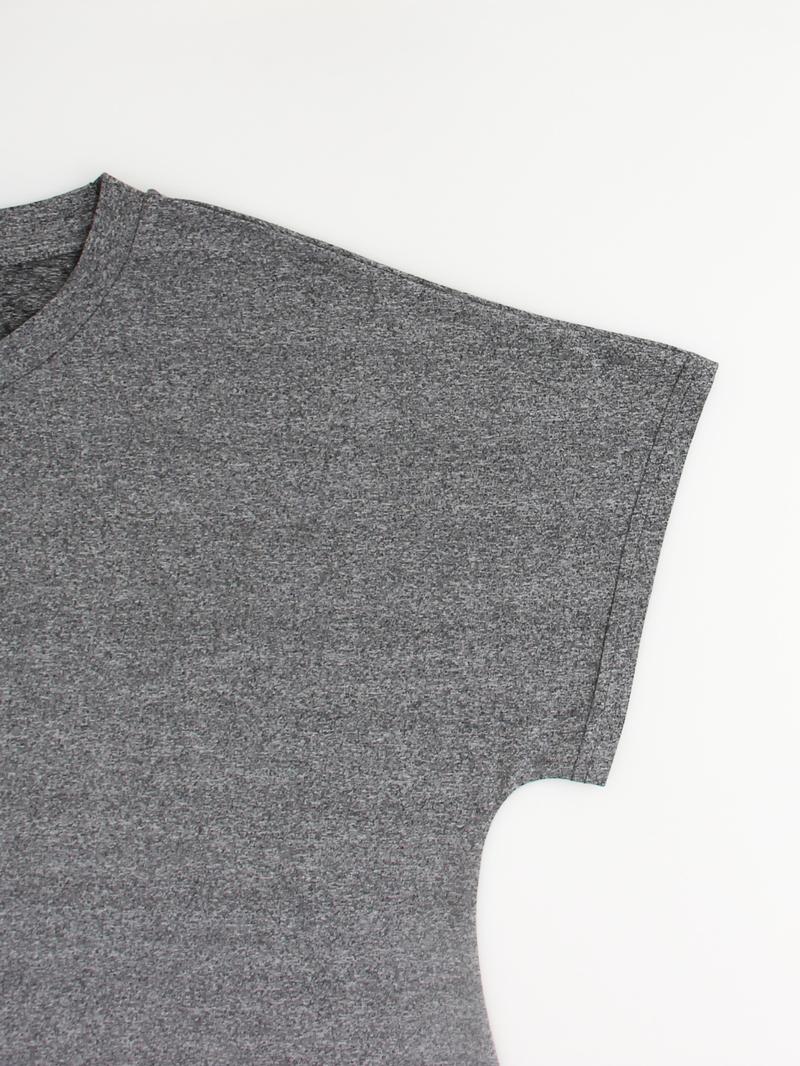 Women's Plain Pocket   Tee, Casual Short Sleeve T-shirt for Daily Wear, Ladies Loungewear Tops for All Seasons