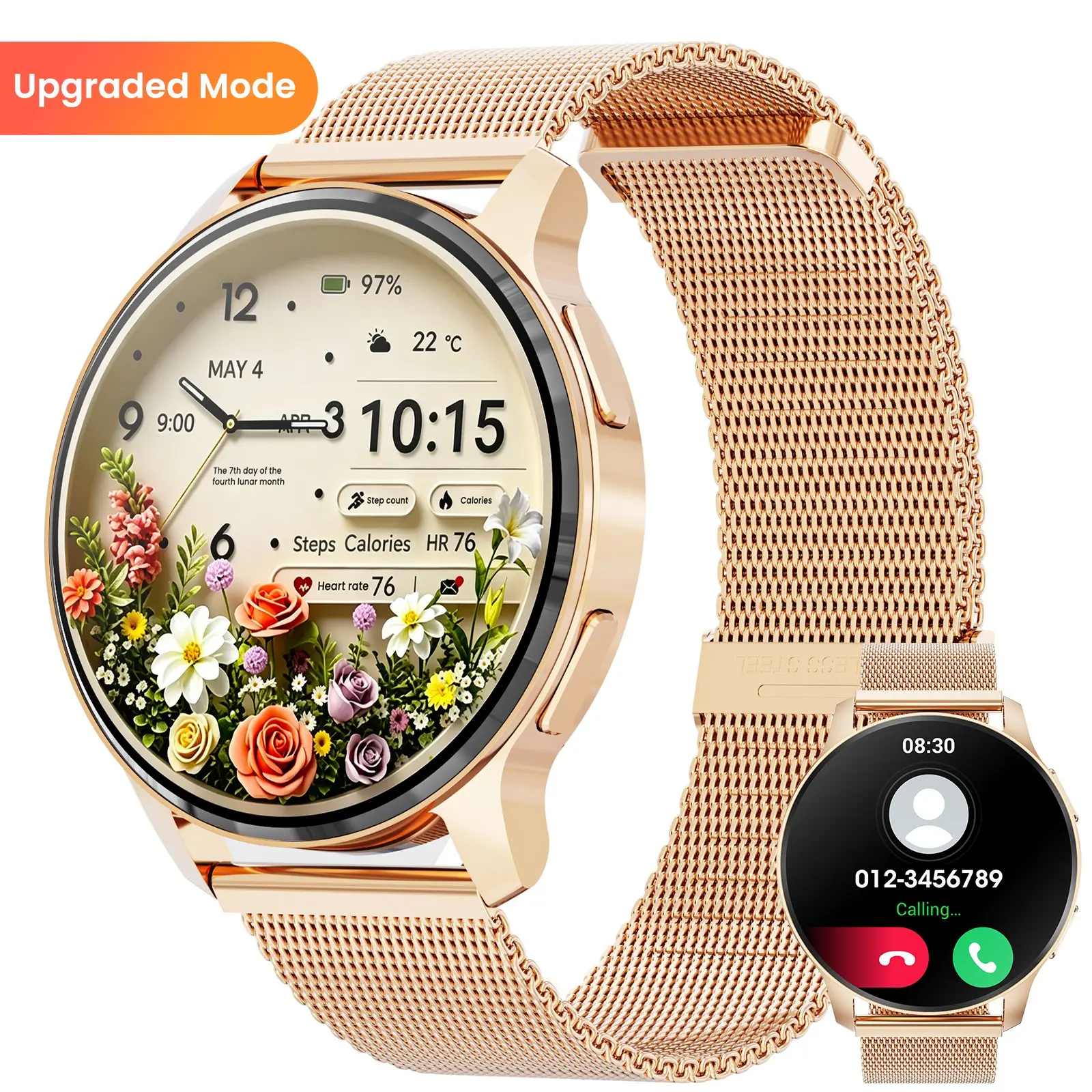 Multifunctional Smart Watch, Fashionable Digital Watch with Multi-Sport Modes, Sports Watch for Women & Men, Smart Wearable Devices, Christmas Gifts, Touch Screen Watch, Digital Smart Watches