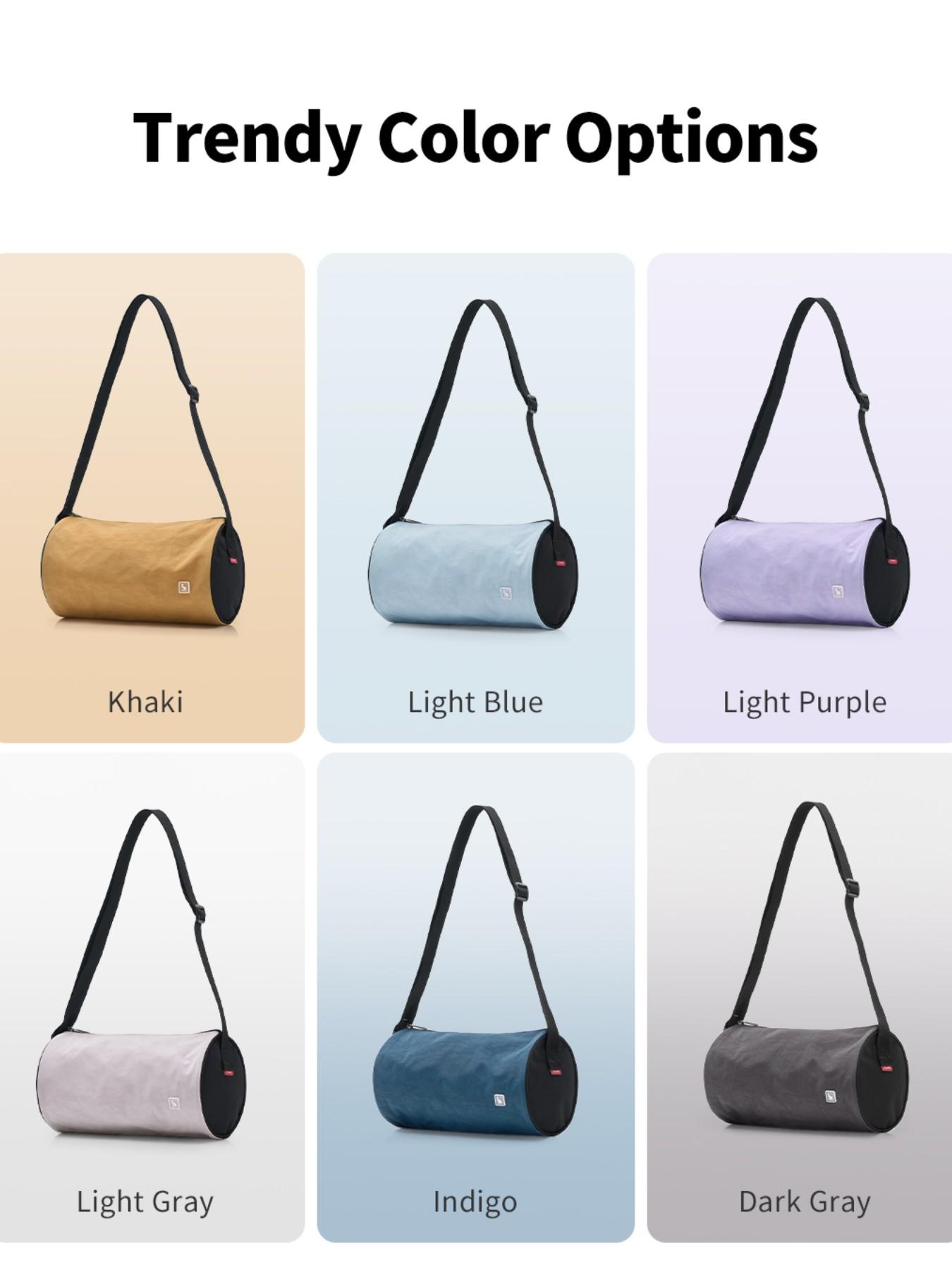 Oiwas Casual Crossbody Bag for Women, Sports Shoulder Bag for Men, Small Travel Backpack, Outdoor Cycling Storage Bag