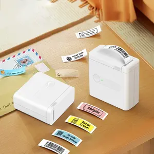 Mini Sticker Printer Bluetooth-compatible Label Maker, Portable Thermal Sticker Maker for Home Office Organization, Durable Design & Easy-To-Use Features