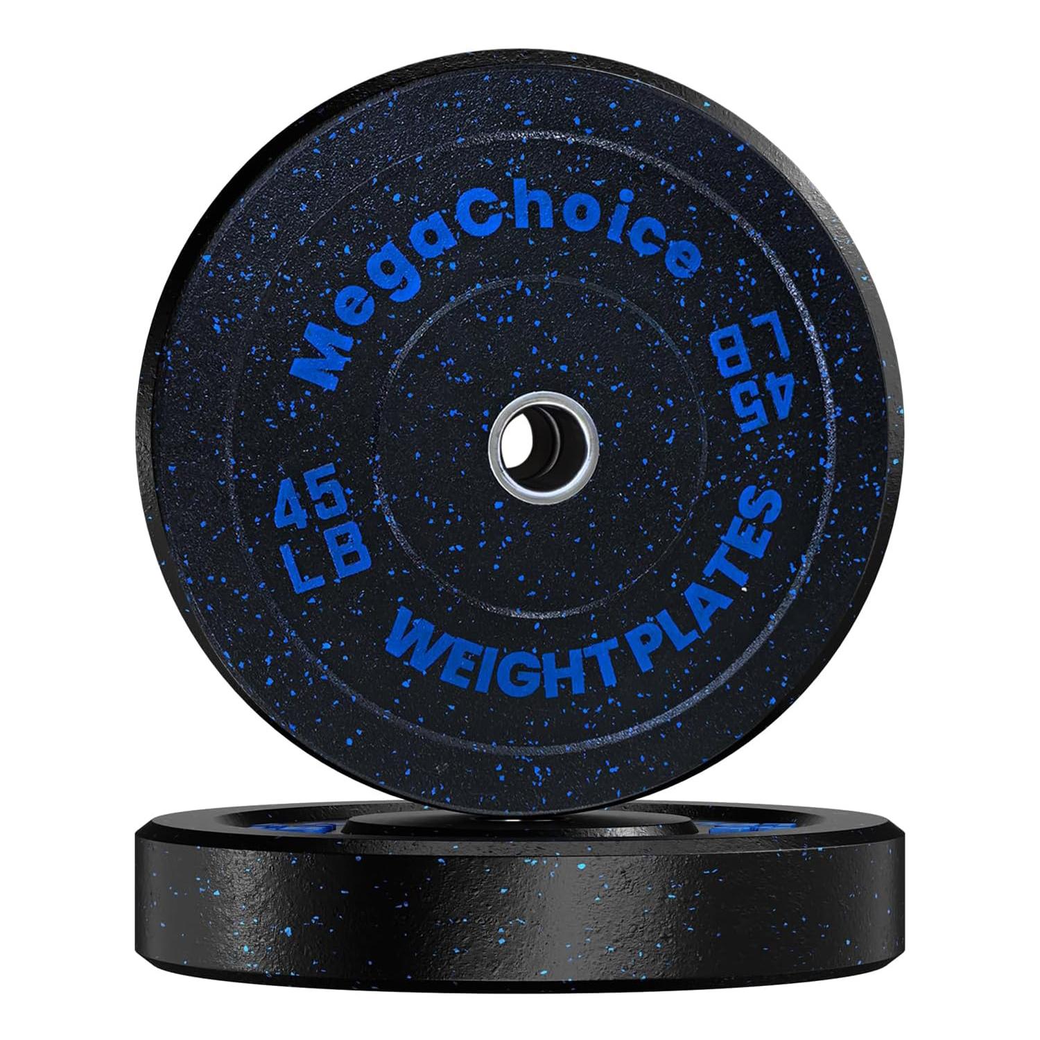 Bumper Plates, 2-Inch Weight Plates For Strength Training & Weightlifting, Barbell Weight Plates Set for Home Gym, 2pcs, 10LB, 15LB, 25LB, 35LB, 45LB Bumper Plates, 2-Inch Weight Plates For Strength Training & Weightlifting, Barbell Weight Plates Set for Home Gym, 2pcs, 10LB, 15LB, 25LB, 35LB, 45LB