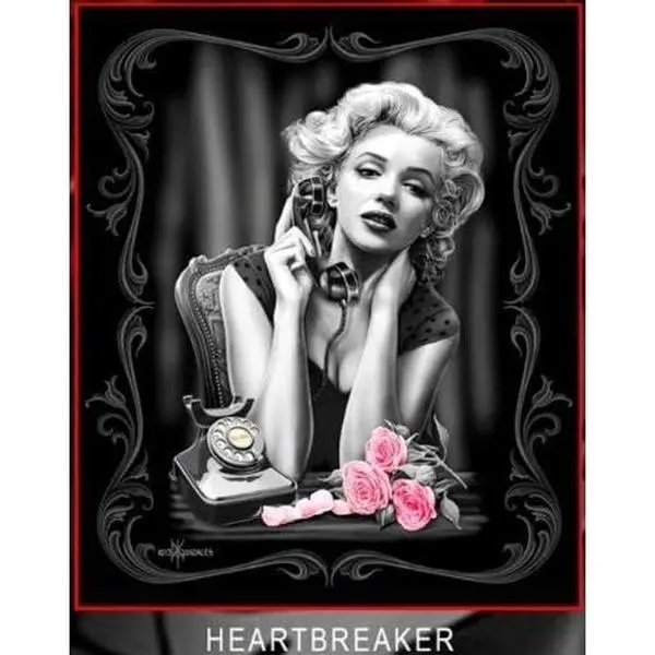 Marilyn Monroe - Heartbreaker Throw Blanket - Smile Now - Faux Fur Blanket For Beds, Sofa, Couch, Picnic, Camping
