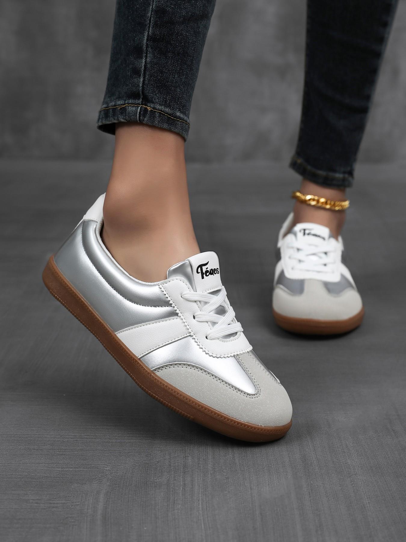 Women's Fashion Classic Sport Shoes, Casual Low Top Breathable Walking Sneakers, Comfortable Breathable Outdoor Athletic Shoes for All Seasons