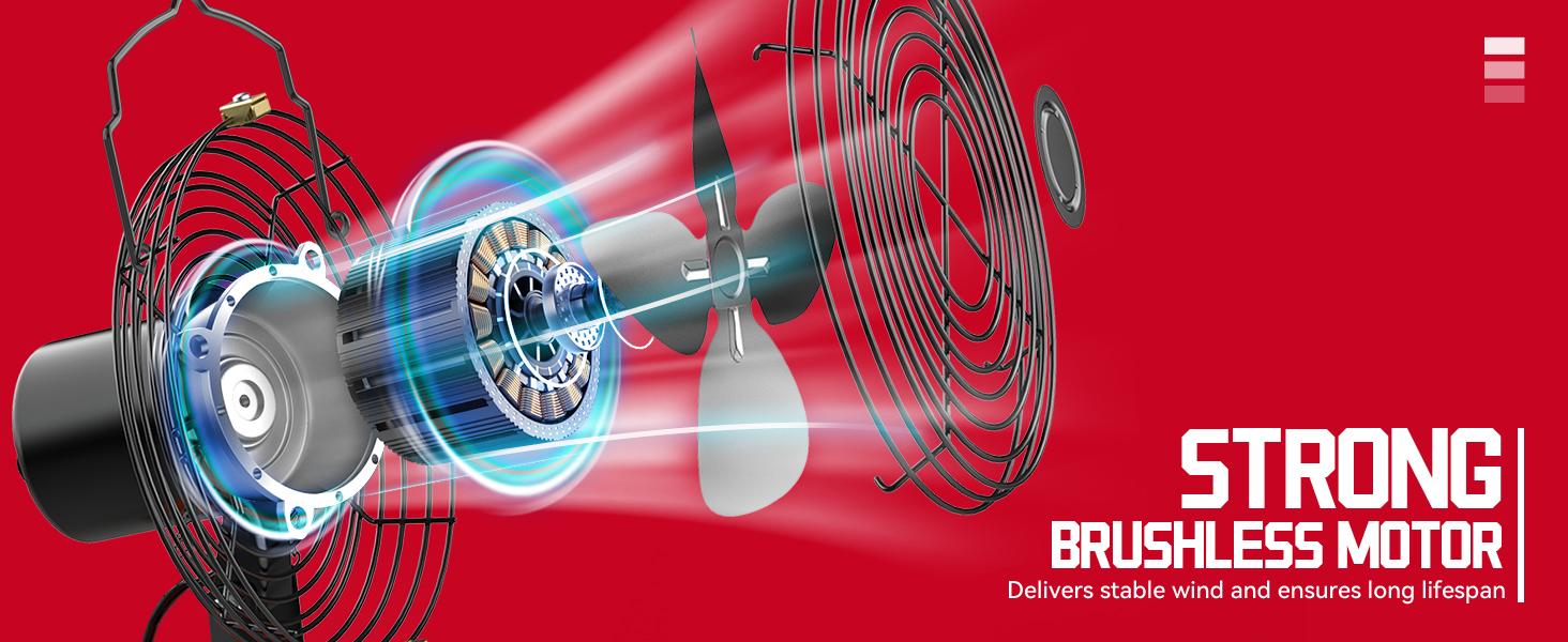 Jobsite Fan Compatible with Milwaukee 18V Li-ion Battery for Industrial, Outdoor, Construction Site Cooling, Battery NOT Included Jobsite Fan Compatible with Milwaukee 18V Li-ion Battery for Industrial, Outdoor, Construction Site Cooling, Battery NOT Included