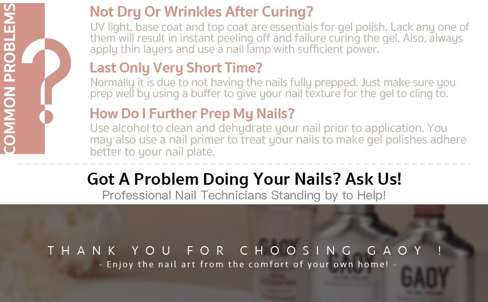 GAOY French Manicure Kit, Nail Stamper, and 2Pcs Gel Nail Polish Include Nude Jelly Pink White Colors for French Tip, UV Light Cure