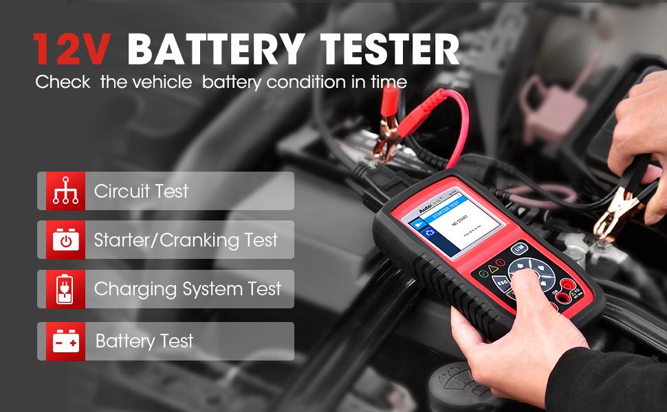 Autel AL539B OBD2 Scanner, 3-in-1 Code Reader Battery Tester Avometer for 12 Volts Batteries, Full OBDII Diagnosis and Circuit Starting & Charging Systems Test Autel AL539B OBD2 Scanner, 3-in-1 Code Reader Battery Tester Avometer for 12 Volts Batteries, Full OBDII Diagnosis and Circuit Starting & Charging Systems Test