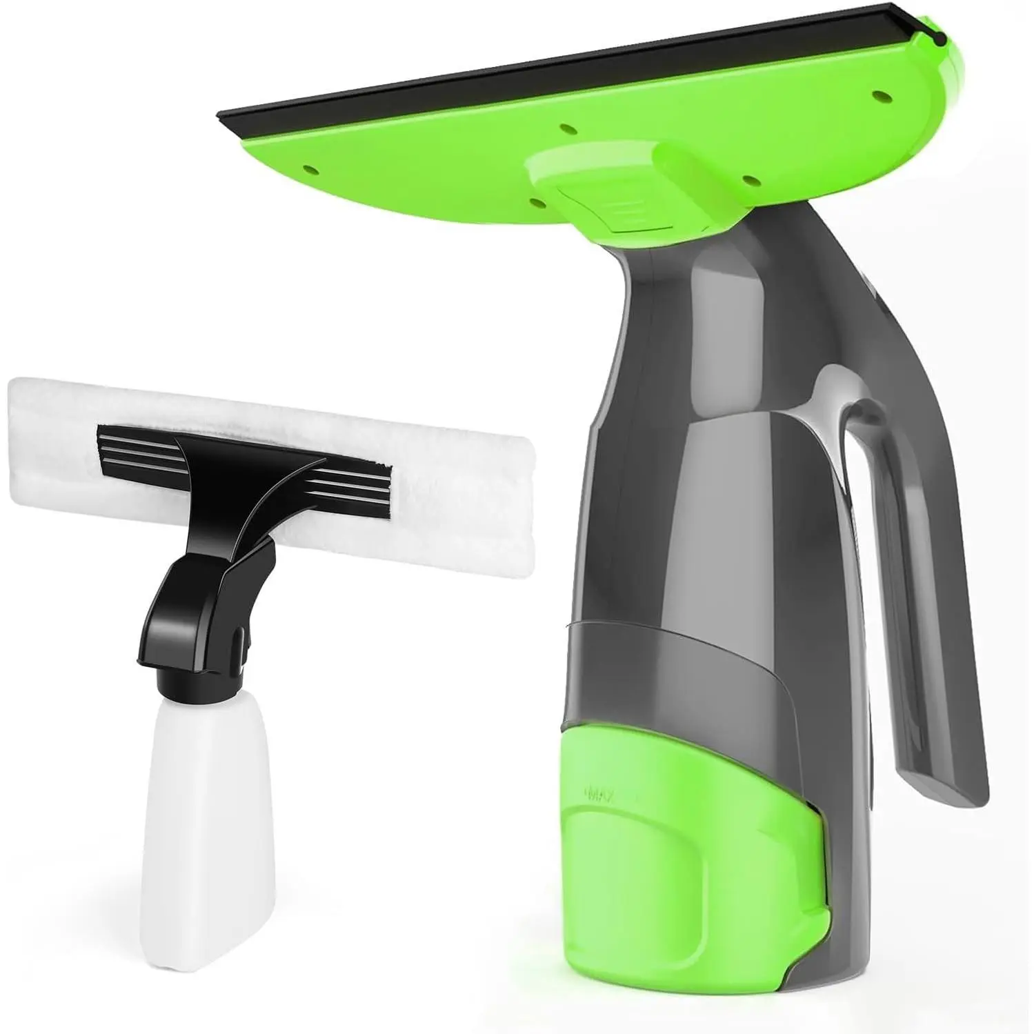 Window Vacuum  Cordless, 11" Rechargeable Window Vac Cleaner with  Bottle, Electric  for Windows, Tiles, Mirrors, 200ml Water , WC04