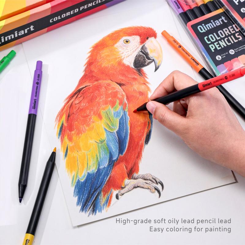 Mechanical Colored Pencils,  Assorted Colors,Mechanical Pencils with Sharpener, Aesthetic Drafting Tools Ideal for Both Beginners 3.0mm, 12/96 Colors