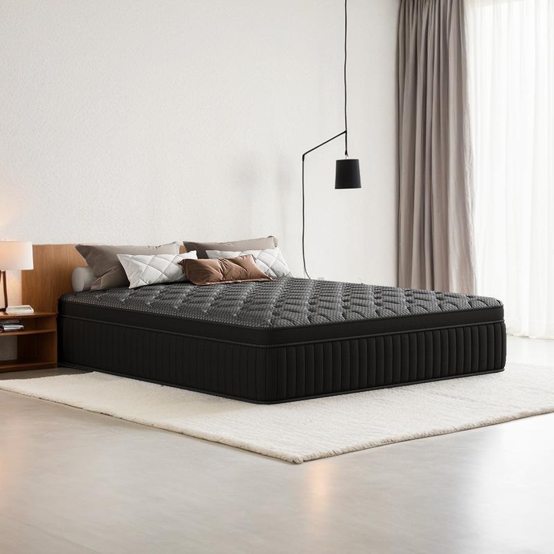 LODEIJA 8/10/12/14 Inch Twin, Full, Queen, King Mattress Memory Foam And Spring, Hybrid MattressMedium Firmness, Lumbar Support, For Home Rooms Hotels, Boxed Halloween ChristmasGift Furniture Ergonomic  size mattress Interior Modern size mattress