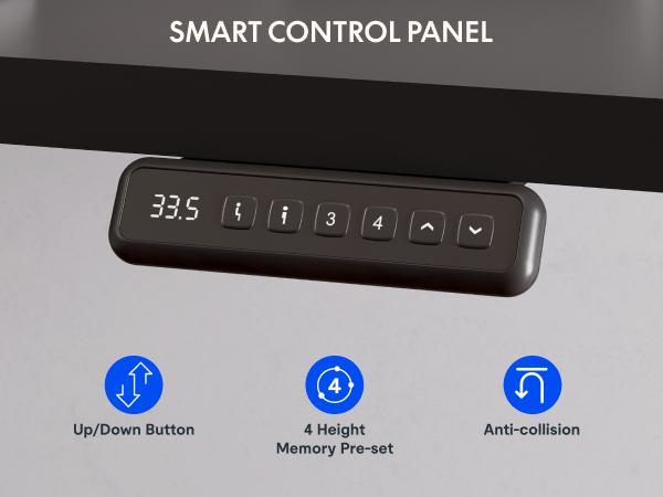 【TikTokShopBlackFriday】【Two Package Shipping】FLEXISPOT L-Shaped Standing Desk, Electric Height Adjustable Desk, Sit Stand Large Corner Desk, Memory Preset Controller, Modern Design