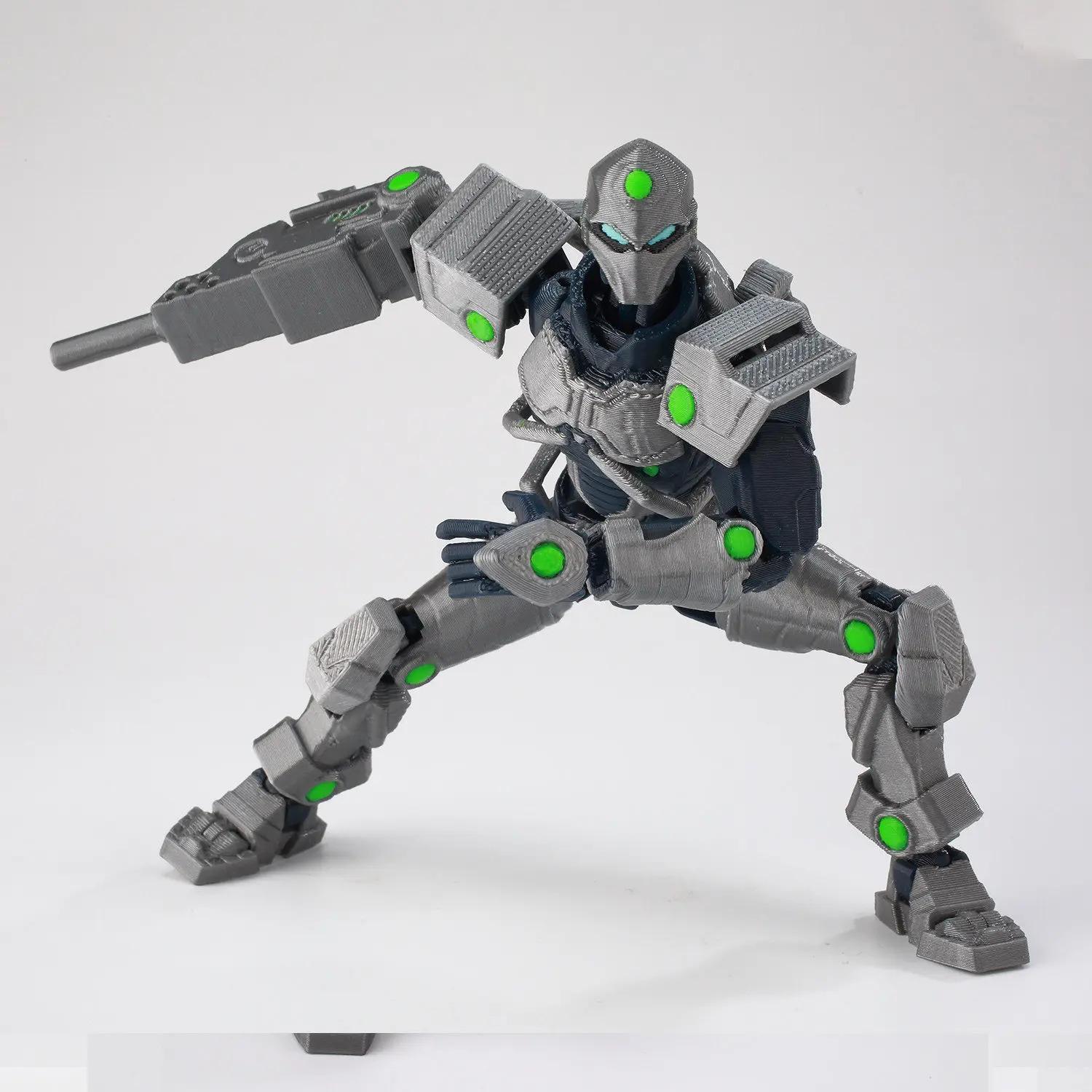 In Stock 3d Printed Invincible Toys Action Figures T13 Dummy 13 Superheroes Multi-Jointed Movable Shapeshift Toy Technology jack