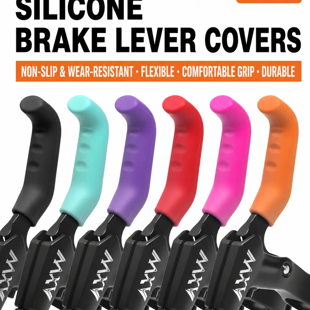 Multicolor Fashion Brake Handle Grips, Lightweight, Anti-Slip, Shockproof, Suitable for Bmx Bikes and Scooters, Road Cycling Gear, Cycling Accessories, 5 Colors Available