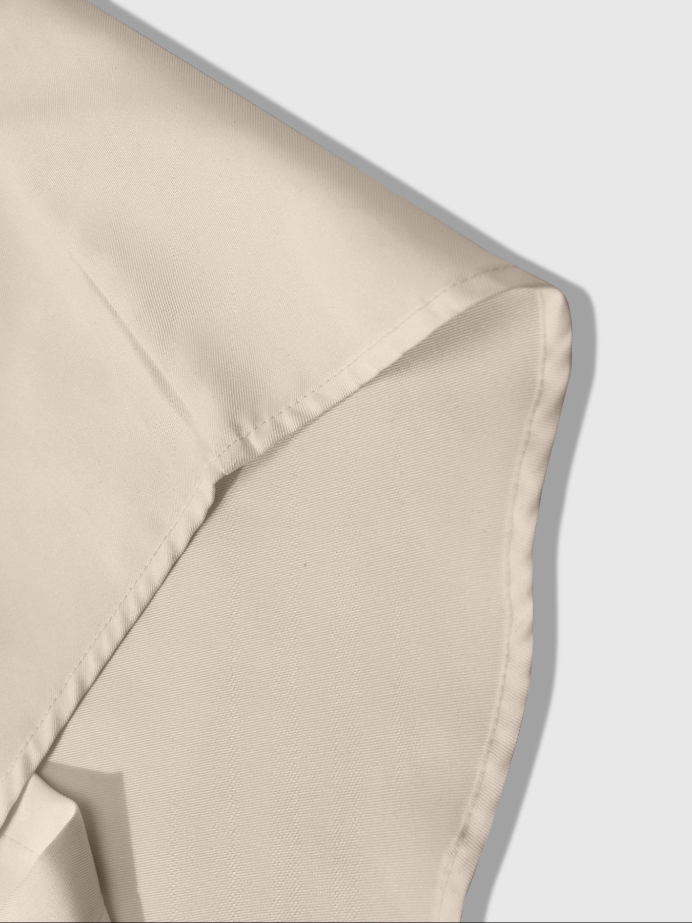 Men's Autumn Casual Long Sleeve Fitted Shirt, Trendy Denim Print Design, Modern Style, Fashionable & Versatile, Comfortable Fit