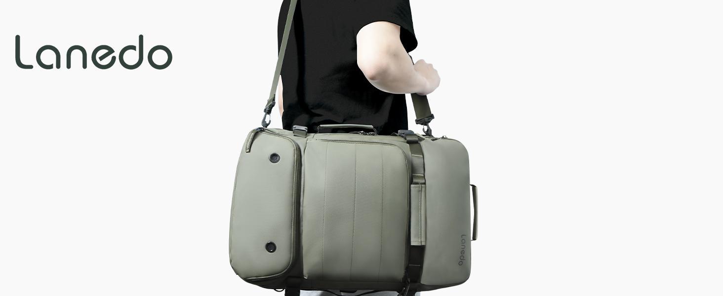 Expandable Flight-Approved Travel Backpack – Heavy Duty Carry-On with Laptop Compartment, Multi Pockets, Wet Isolation & USB Port for Business Use