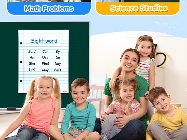 JoyCat Giant Magnetic Dry Erase Notebook Paper,Handwriting Lined White Board for Classroom Must Haves,Whiteboard Accessories for Homeschool Teaching Supplies,22" L x 28" H