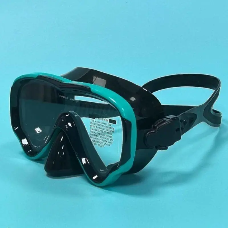 2026 New Unisex Adult Scuba Diving Mask, Panoramic Tempered Glass Anti-Fog Waterproof Snorkel Goggles, Leakproof Soft Silicone Gear for Swimming Snorkeling Beach Outdoor Water Sports