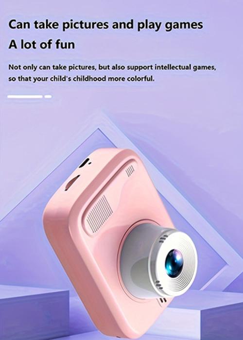 Auto Focus Screen Children Camera- High Definition Digital Camera- Portable and Compact- Student Mini Photography Camera- kid Gift
