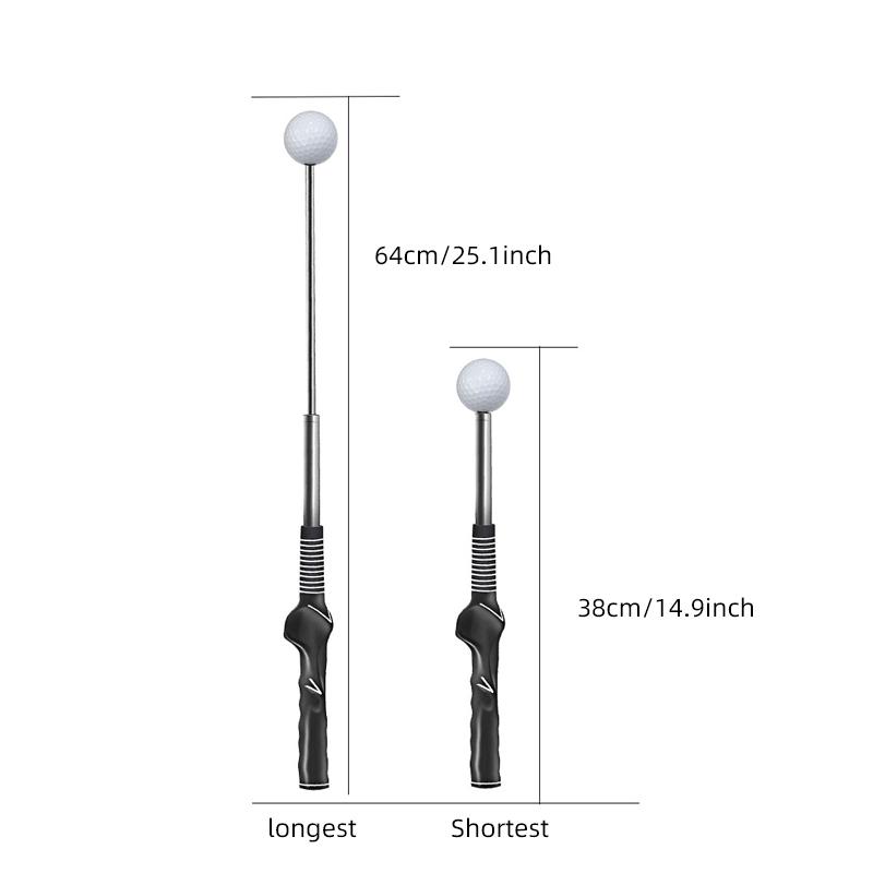 Golf Swing Trainer Training, Adjustable Golf Practice Stick, Help Beginners Practice Swinging, Golf Equipment, 1 Piece