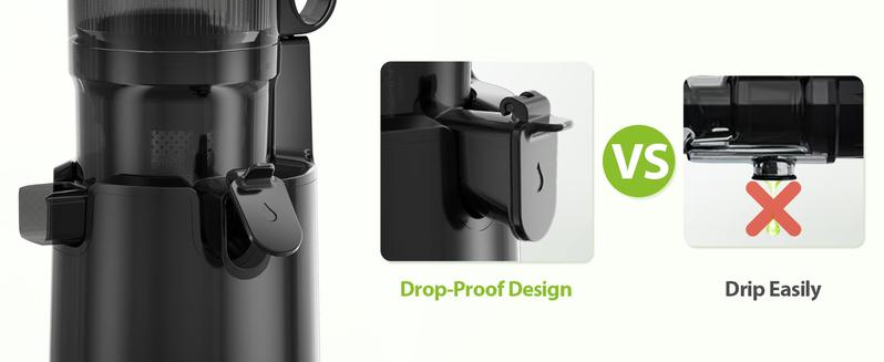 Aeitto Max5 Juicer, Cold Press Juicer with 5.8" Large Feed Chute,1.7L Large Capacity, 250W Whole Masticating Juicers for Vegetable and Fruit, High Juice Yield, Easy to Clean with Brush, Ice Fruit, BPA-Free, Smart recipes App Aeitto Max5 Juicer, Cold Press Juicer with 5.8" Large Feed Chute,1.7L Large Capacity, 250W Whole Masticating Juicers for Vegetable and Fruit, High Juice Yield, Easy to Clean with Brush, Ice Fruit, BPA-Free, Smart recipes App