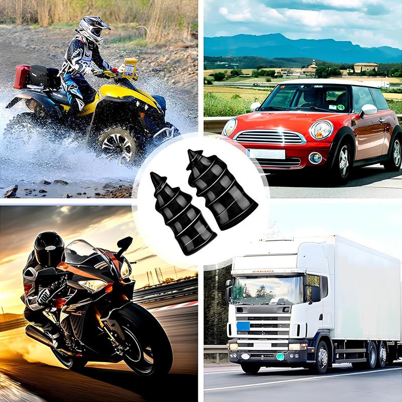 40Pcs Tire Repair Rubber Nails Kit with 2 Sizes for Car/Motorcycle/Truck/Tractor, Fast Self-service Screw Rubber Nail Vacuum Tire Puncture Repair Tool