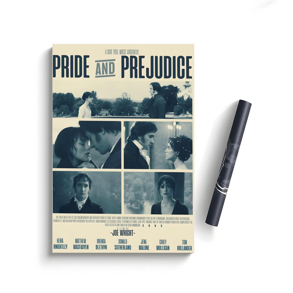 P-Pride And P-PrejudicTV Movie Poster Bedroom Home Decor Art Poster Perfect Gift for Family and Friends