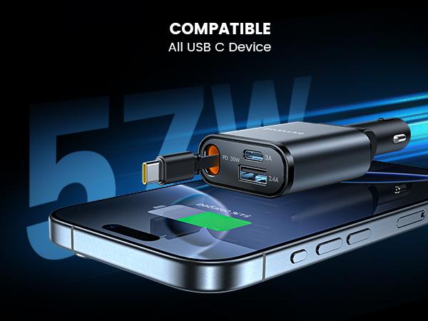 Lamicall 2-in-1 MagSafe Car Mount & Retractable USB-C Fast Car Charger Combo 57W Ultra-Compact Phone Holder Fits iPhone 16/15 Pro Max Galaxy S25/S24 Ultra Pixel Adjustable #TikTokShopBlackFriday #TikTokShopCyberMonday Lamicall 2-in-1 MagSafe Car Mount & Retractable USB-C Fast Car Charger Combo 57W Ultra-Compact Phone Holder Fits iPhone 16/15 Pro Max Galaxy S25/S24 Ultra Pixel Adjustable #TikTokShopBlackFriday #TikTokShopCyberMonday