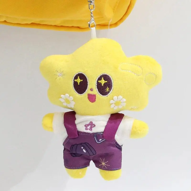 Thailand GMMTV CP Plush Keychain Cartoon Cute Filling PP Cotton Pendant JAIDEE BABII WIN ForceBook AouBoom Fans Colletion Gift