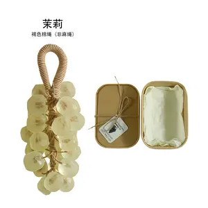 Jasmine & Grape Gemstone Soap – Handmade DIY Transparent Soap, Gentle Cleansing Gift Box for Hand Care
