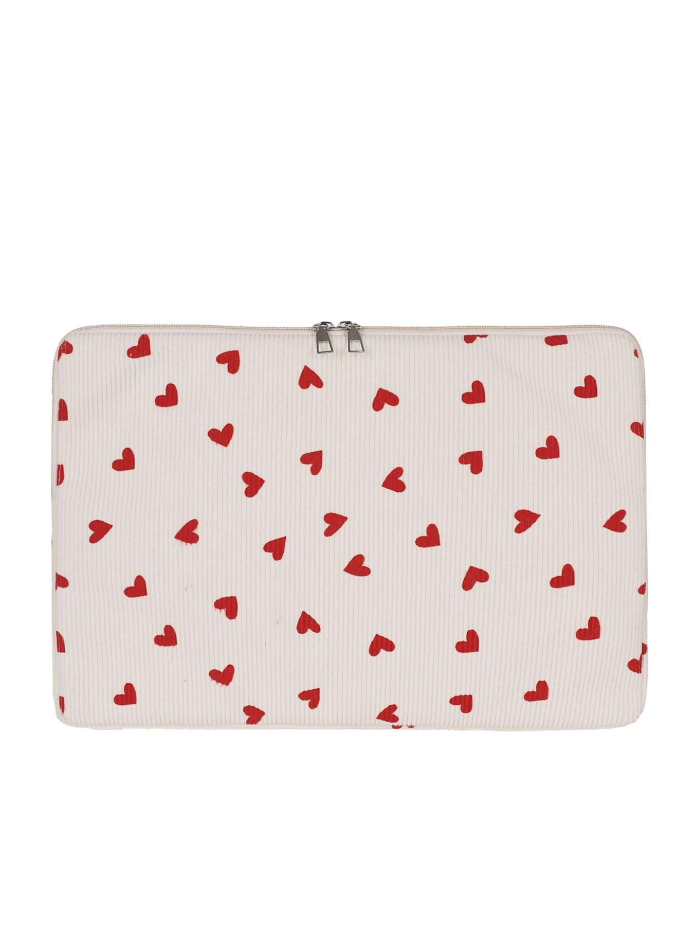 Heart Laptop Backpack, Casual Stars Pattern, Multi-Size Computer Protection Case, Ideal for Teachers and Students, School Supplies