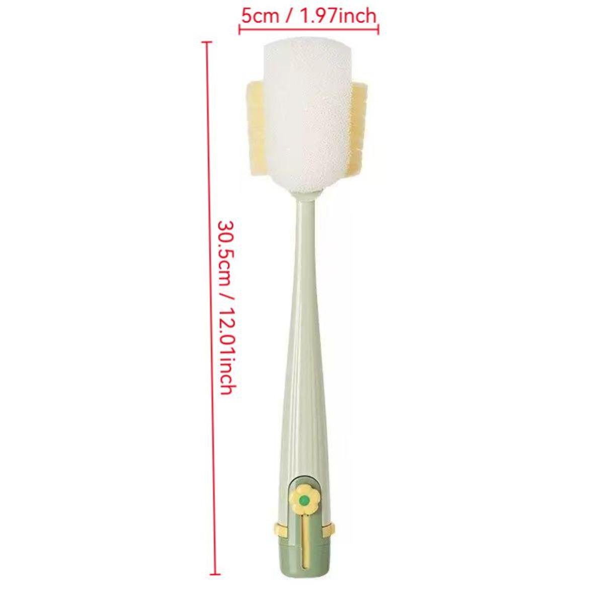 5-in-1 Multifunctional Cleaning Brush Portable Bottle Brush Set Multi-Purpose Lid Cleaning Brush Water Bottle and Cup Lid Cleaning Tools