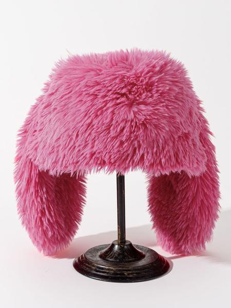 Cute Long Bunny Ear Plush Hat, Warm Ear Protection, Halloween Party Costume, Thickened Fisherman Cap, Fashion Street Accessory, Funny Bunny Hat