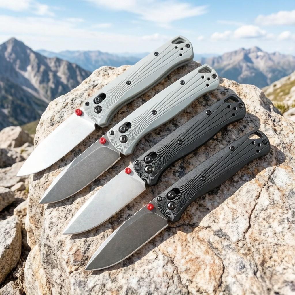 Multifunctional Edc Tool Pocket Knife Fruit Knife Non-Slip Handle Fashion Design Kitchen Essential for Camping Fishing Daily Use Good Gift