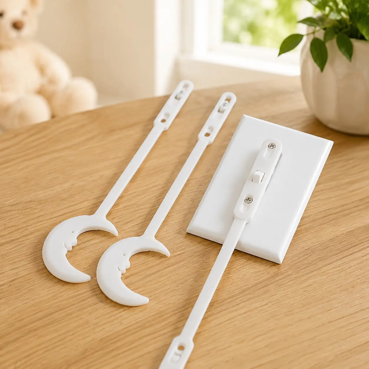 Light Switch Extender for Kids (3 Pack) - Glow in The Dark Toddler Light Switch - Quick Install, Easy Grab Extension, Award Winning