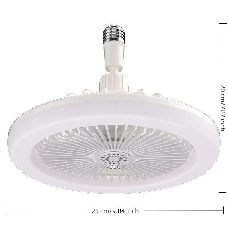 30w LED Ceiling Fan with Remote Control, Adjustable Lights, 360° Direction, 5 Blades, 3 Color Temperatures, 3 Speeds, Timer, No Battery Needed, Bedroom, Living Room