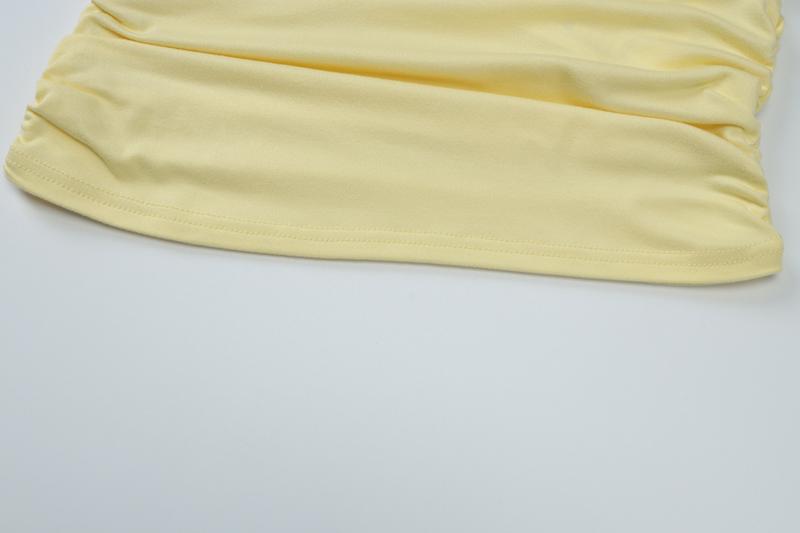 Adjustable Neck Tie Strapless Crop Top with Ruched Side Women's 2025 Fall New Slim Fit Solid Color Essential for Holiday Beach Party & Night Dating Outfits Ladies Casual Sleeveless Short Tank Vest