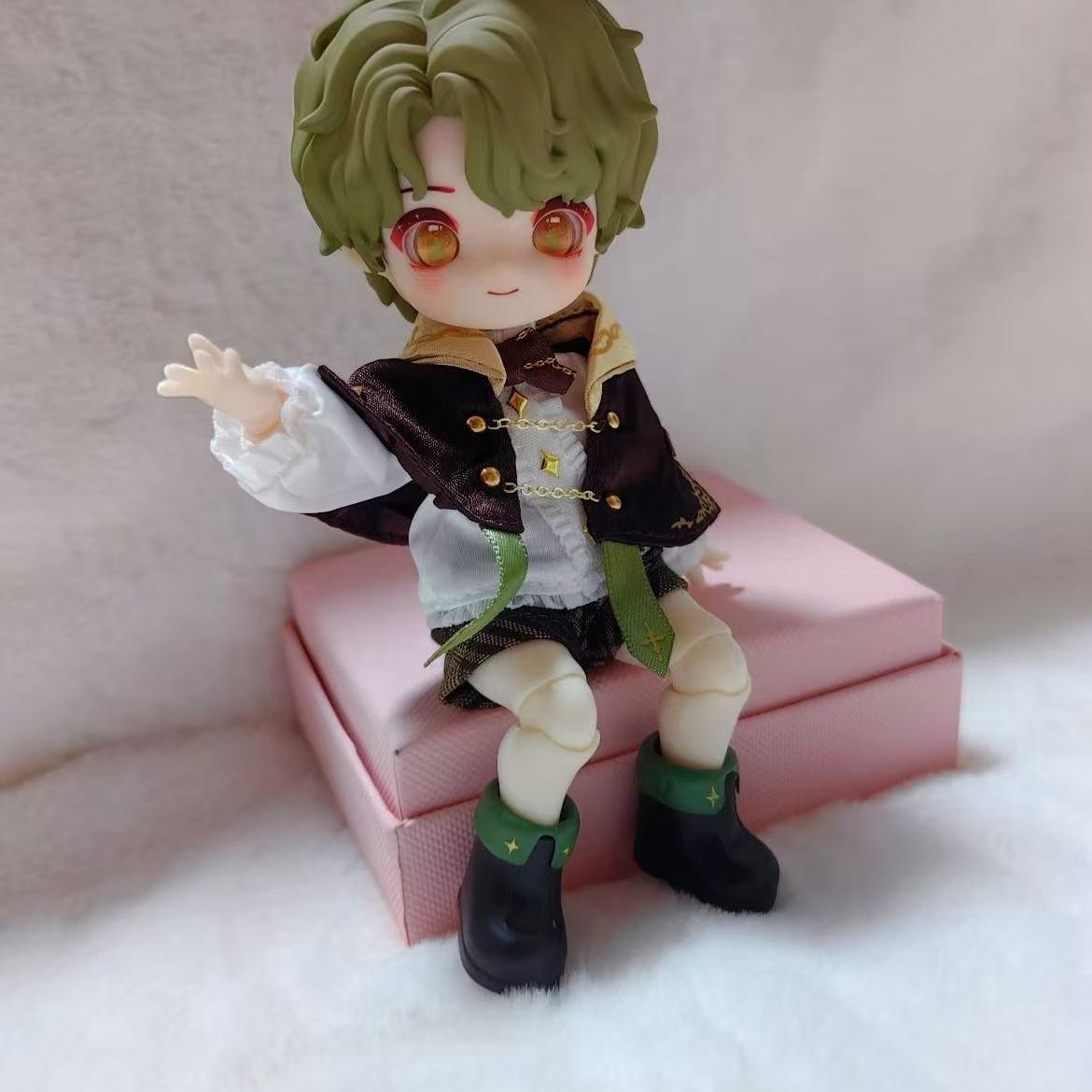 Nagi Beast Boy Blind Box Figure, Mjd Collectible Doll, Cute Animal Design, Jointed Action Figure, Full Set, Kids' Toy Gift