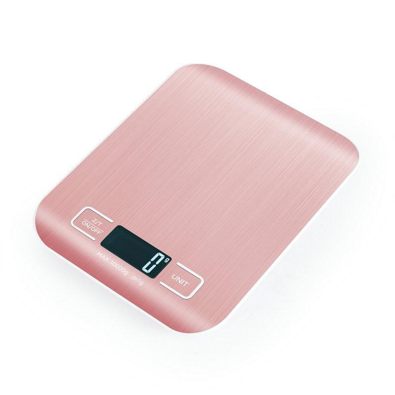 High Precision Digital Kitchen Scale, USB Charging/battery Powered, LCD Display, Stainless Steel, Waterproof, Accurate Food Weighing, Digital Weight Scale, Kitchen Gadgets