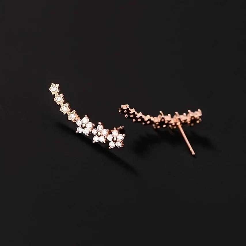 Stainless Steel Floral Earrings for Women, Elegant Border Design, Hypoallergenic Flower Studs, Valentine's Gift, Wedding & Daily Jewelry