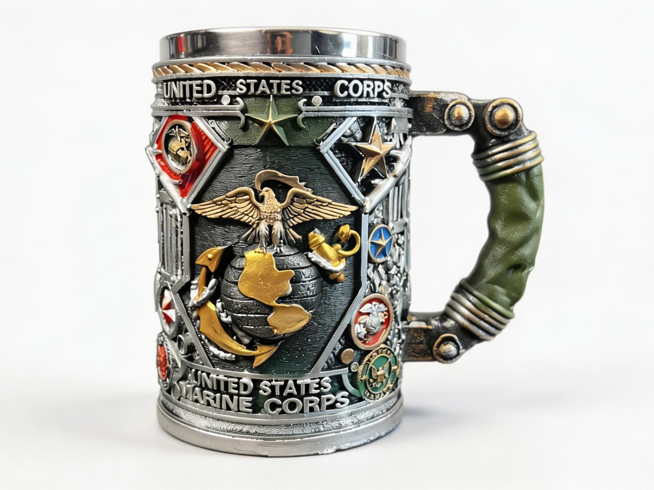 Military 3D Mug Series - Personalized Stainless Steel Beer Mug, Vintage CoffeeMugs, Stylish Coffee Mugs, Drinking Cup forHome Kitchen, Summer Gifts, Gift for Friends &Family,Military 3D Mugs, Resin Coffee Mugs, Military Themes Military 3D Mug Series - Personalized Stainless Steel Beer Mug, Vintage CoffeeMugs, Stylish Coffee Mugs, Drinking Cup forHome Kitchen, Summer Gifts, Gift for Friends &Family,Military 3D Mugs, Resin Coffee Mugs, Military Themes