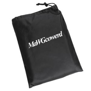 Exercise Bike Cover, Upright Indoor Cycling Protective Cover, Oxford Waterproof Fabric, Windproof, Dustproof, UV Resistant for Peloton, Schwinn, NordicTrack, Ideal for Indoor and Outdoor Use (Black)