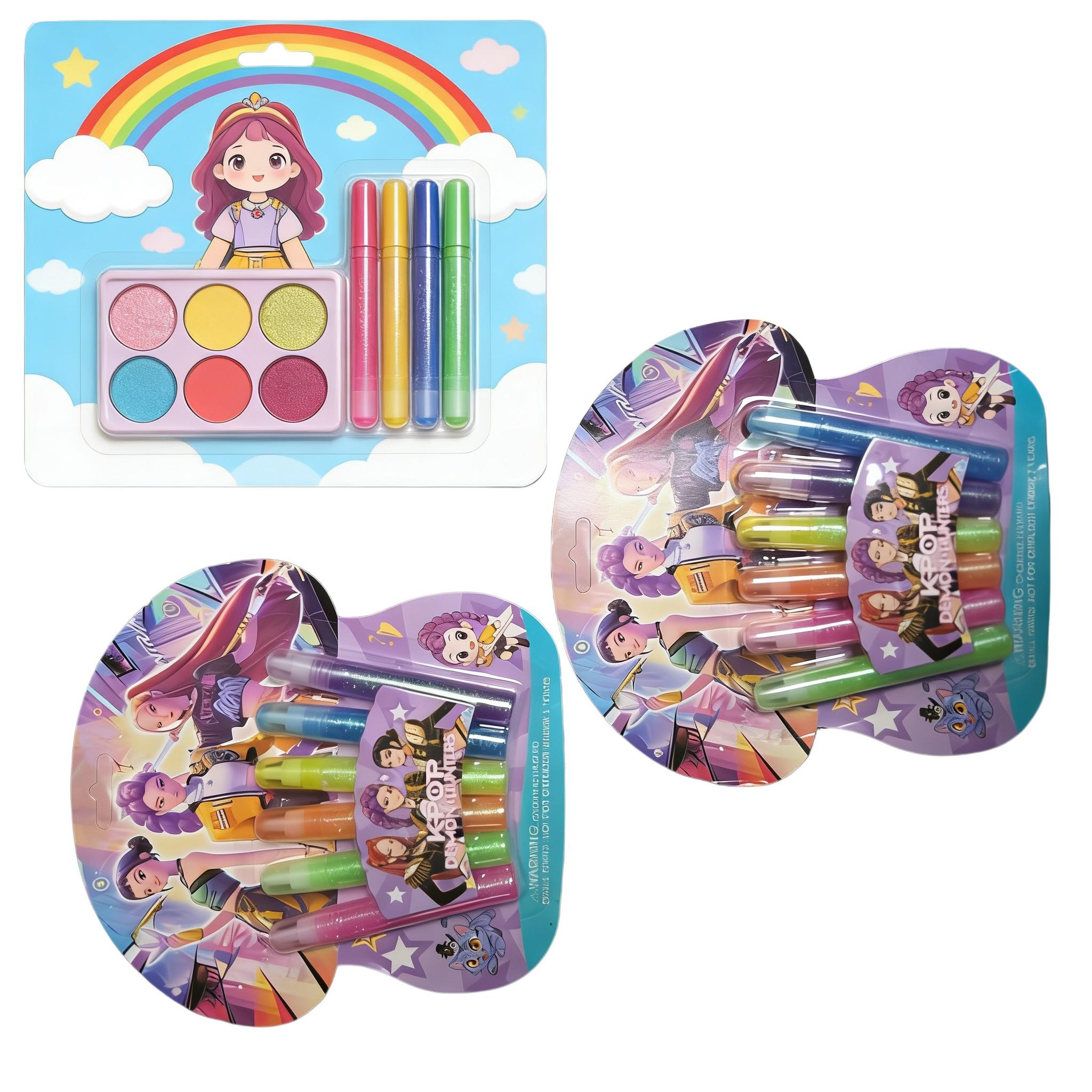 Six Color Gold Glitter Gel Silver Flash Glue Paper Craft DIY Handmade Pearl Gold Powder Pen Accessories, Creative Art Supplies