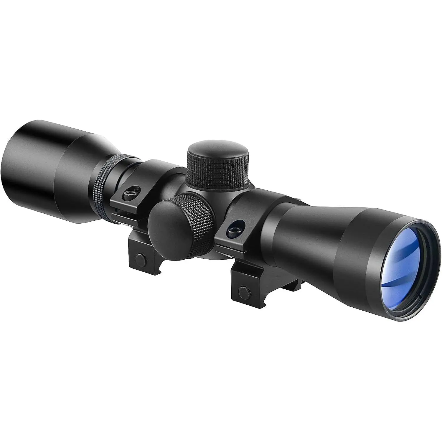4x32 Compact Scope,Crosshair Optics Hunting Scope with 20mm Free Mounts