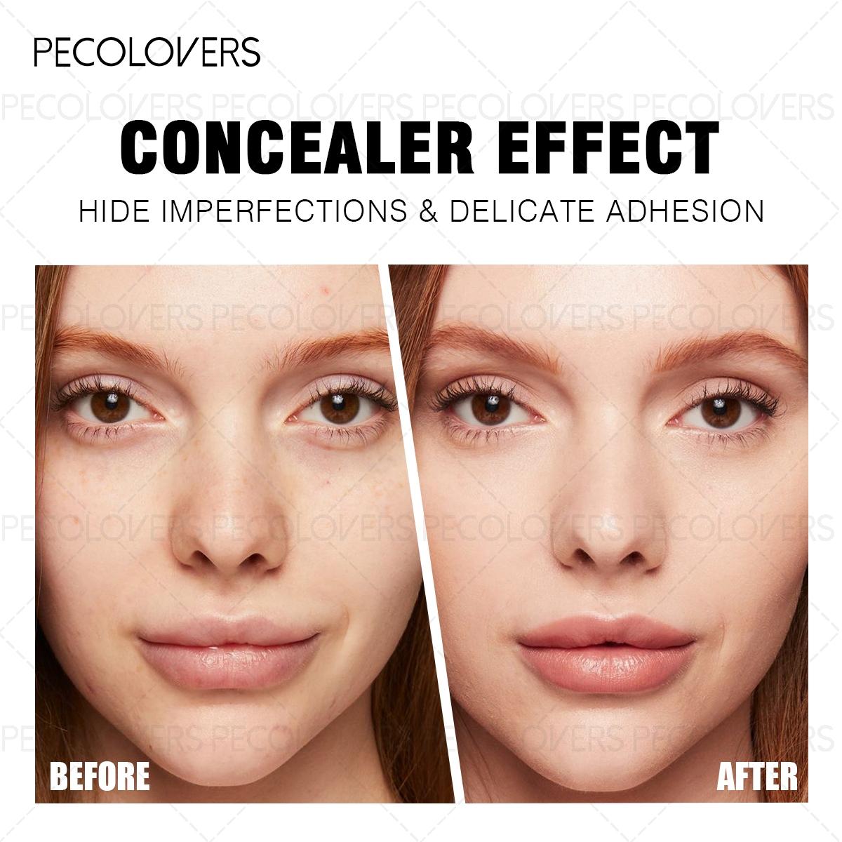 1pc All-Day Matte Full-Coverage Concealer - Transfer-Resistant Seal, Adaptable Color Technology & Universal Complexion Fit,, Buildable Layerable Coverage& Spot Correction Precision, Ideal for Evening Galas- Full Coverage Face Makeup