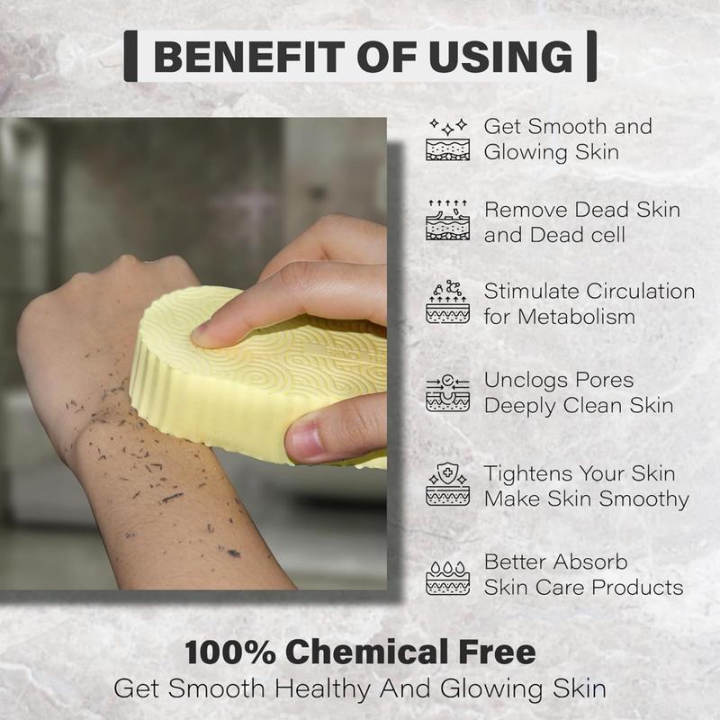 [BUY 1 GET 1 FREE] Magic Exfoliating Bath Sponge 3D Super Soft Skin Polish | Reusable African Net Sponge - Random Color! Personal