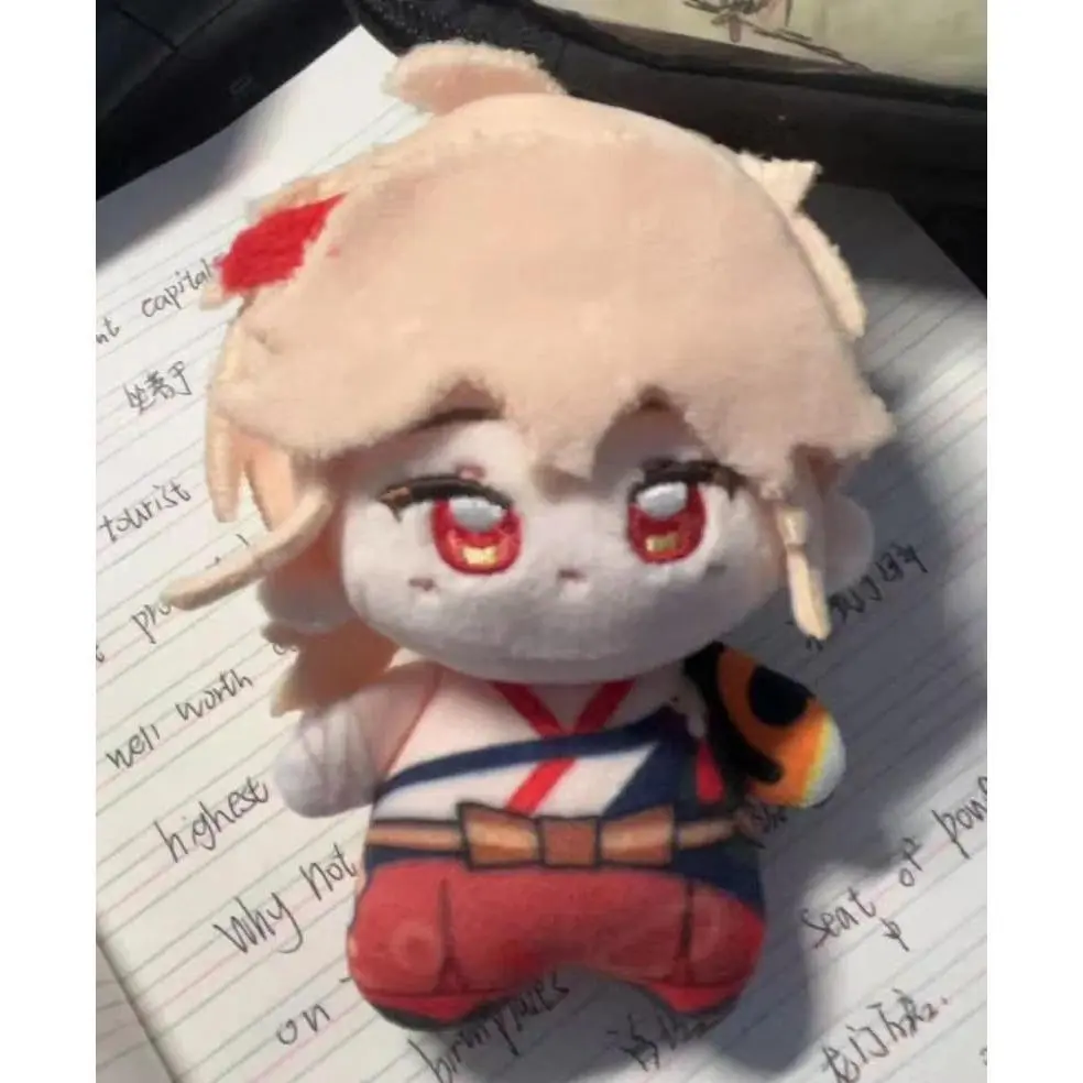 10cm Cute Genshin Impact Kaedehara Kazuha Plushie Stuffed Doll Decorative Backpack Pandents Keychain Doll Plush Toys Xmas Gifts