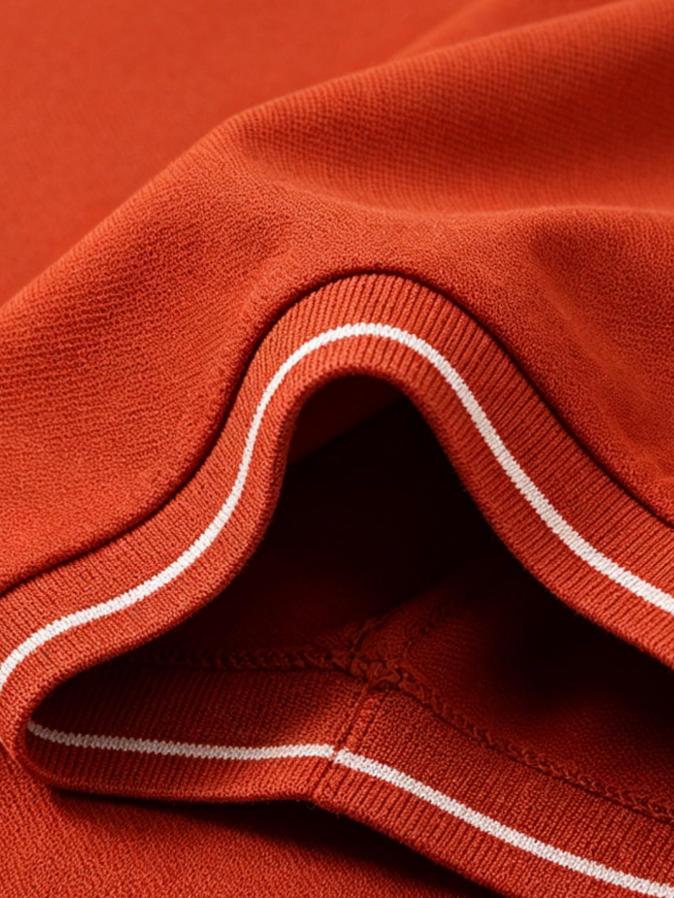 Men's Casual Summer Print T-Shirt, Fashionable Short Sleeve Top, Geometric Design, Lightweight Breathable Polo Shirt