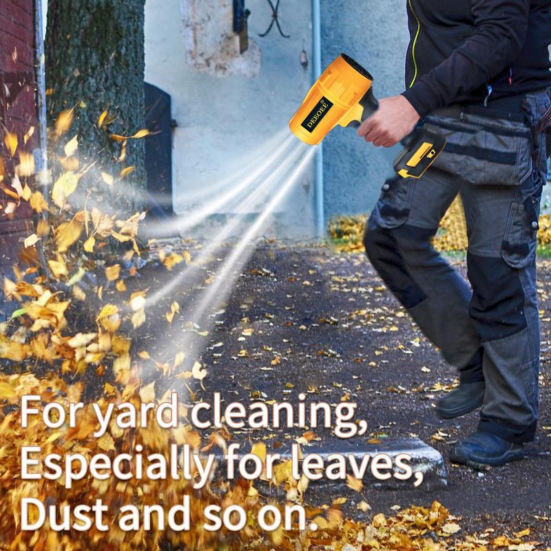[DEEOEE] Upgraded Cordless Leaf Blower – Turbo Jet Technology with Pure Copper Brushless Motor, High-Capacity Battery & Multi-Purpose Cleaning Power,Gift for Christmas,New Year