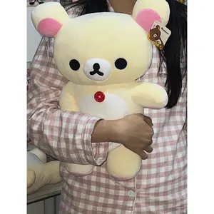 Rilakkuma Plush collection Teddy Bear Peluche Lovely Anime Bear Stuffed Doll Kawaii Room Decor  Soft Birthday Gifts Xmas Present